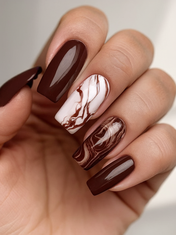 Creative Autumn Nail Designs 2025: Trending Fall Manicure Ideas & Botanical Art Inspiration