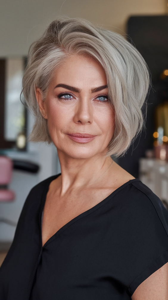 Fall Hair Color for Women Over 60: Stunning Brunettes and Blondes Hairstyles Ideas & Trends 2025