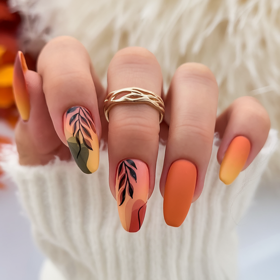 Trendy Fall Acrylic Nails 2025: Short & Long Nail Art Ideas for Autumn – Latest Designs & Inspiration
