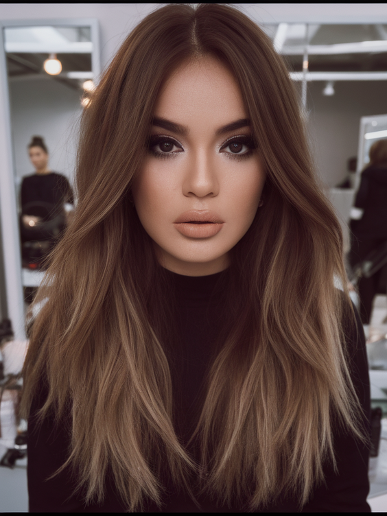 Fall Brown Hair Color Ideas 2025: Brunette Balayage, Highlights, and Money Piece Trends for Autumn