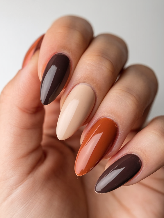 Creative Autumn Nail Designs 2025: Trending Fall Manicure Ideas & Botanical Art Inspiration