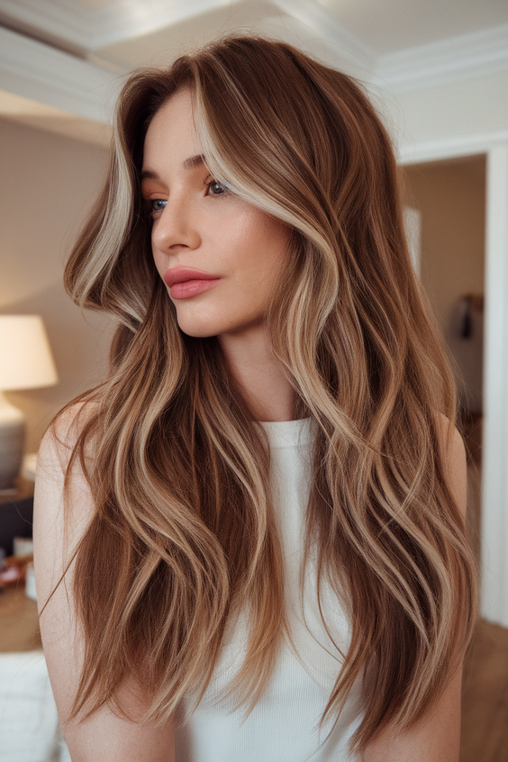 Fall Brown Hair Color Ideas 2025: Brunette Balayage, Highlights, and Money Piece Trends for Autumn