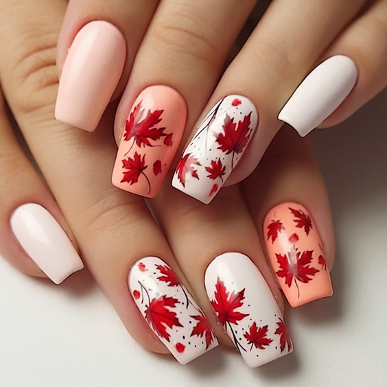 Cute and Fun Fall 2025 Nail Designs with Pumpkins, Plaid, and Leaves to Inspire Your Seasonal Look