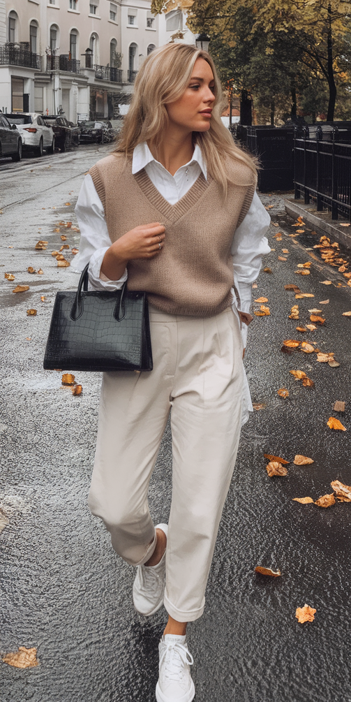 Office-Ready Fall Outfits for Women 2025: Chic Business Casual, Jeans & Skirt Looks for Work