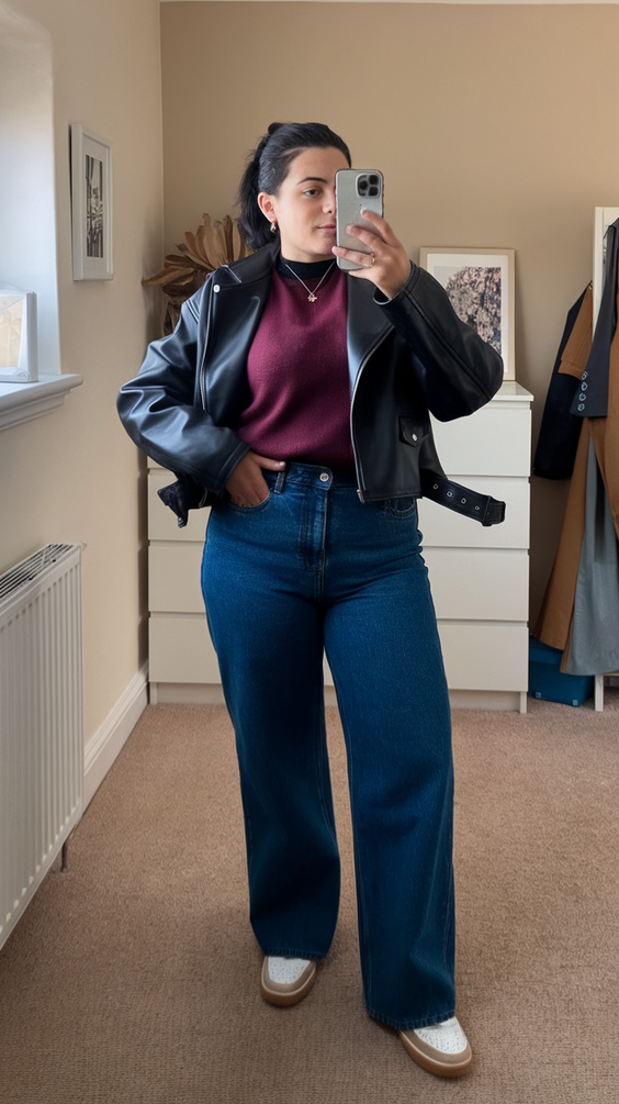 Midsize Fall Outfits 2025: Trendy Casual, Dressy, and Work Looks for Women Size 12 and Up