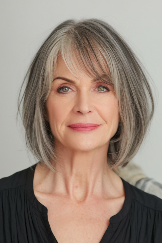 Fall Hair Color for Women Over 60: Stunning Brunettes and Blondes Hairstyles Ideas & Trends 2025