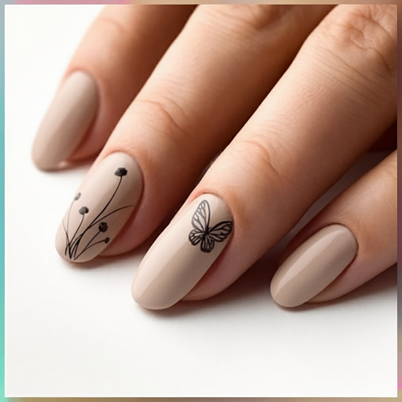 Trendy Minimalist Fall Nails 2025 Looks: Chic and Simple Designs for Autumn-Inspired Manicures