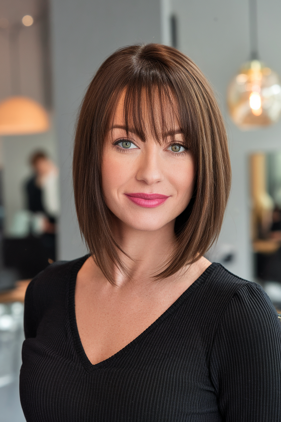 Trending Fall 2025 Haircuts with Bangs for Every Face Shape and Hair Type – Best New Looks