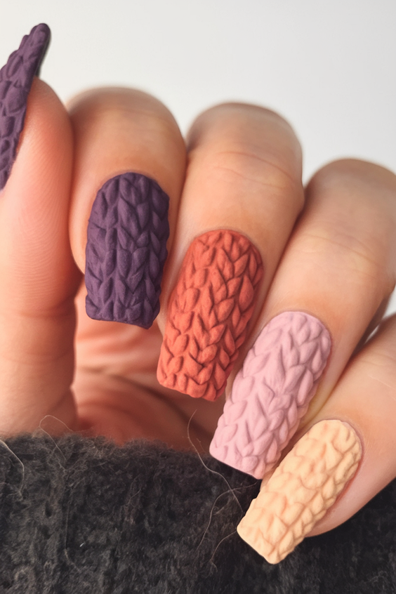 Cute and Fun Fall 2025 Nail Designs with Pumpkins, Plaid, and Leaves to Inspire Your Seasonal Look