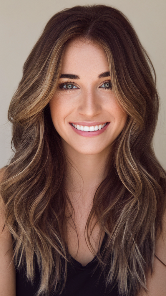 Fall Brown Hair Color Ideas 2025: Brunette Balayage, Highlights, and Money Piece Trends for Autumn