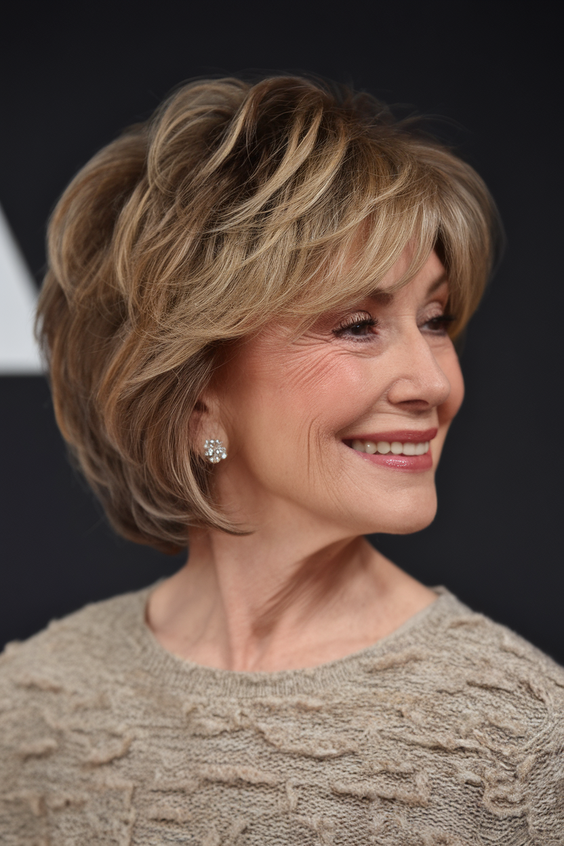 Fall Hair Color for Women Over 60: Stunning Brunettes and Blondes Hairstyles Ideas & Trends 2025