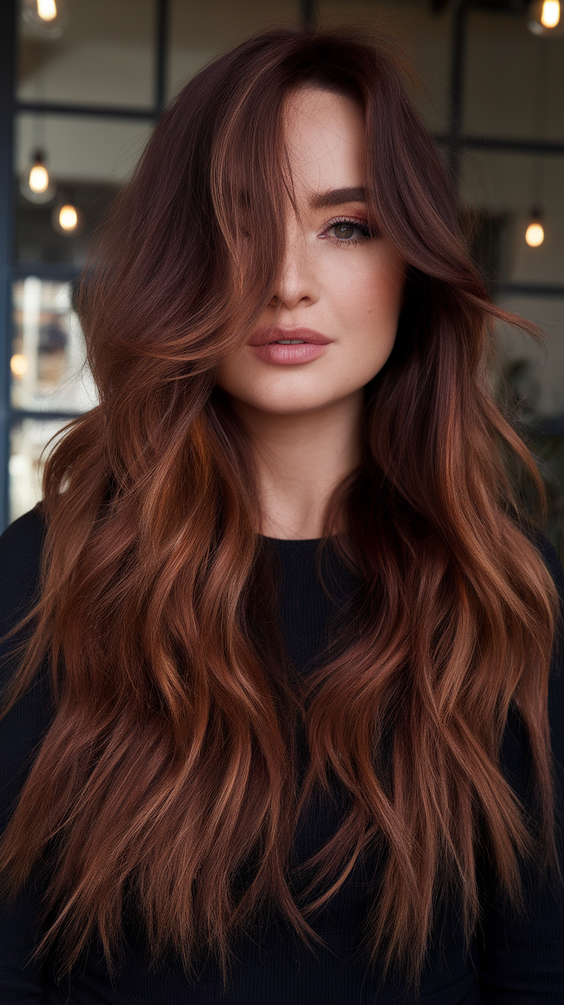 2025 Fall Hair Colors for Women with Dark Brown Hair: Trendy Ideas, Balayage, and Highlights Guide