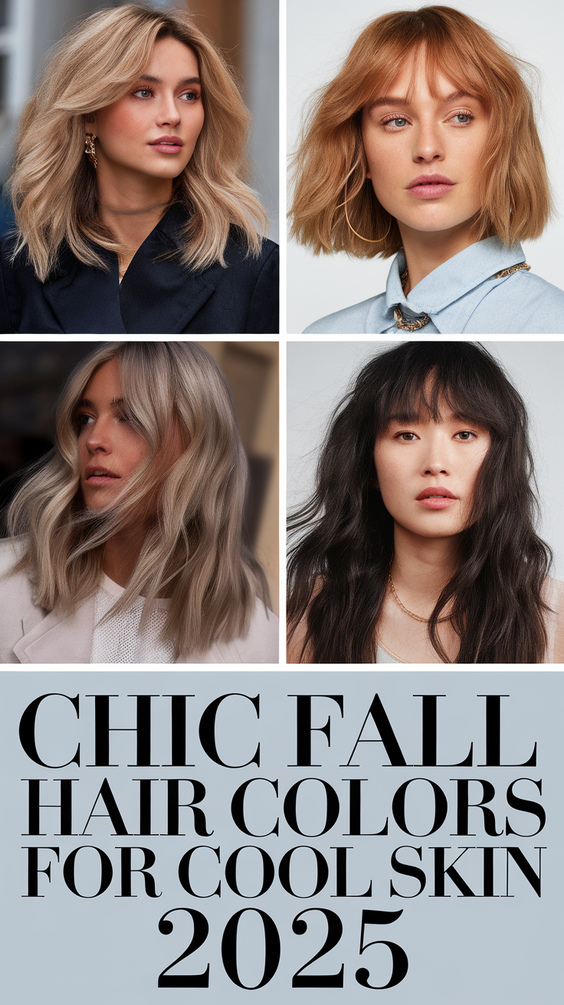 Best Fall Hair Colors for Cool Skin Tones 2025: Top Shades to Try This Autumn for a Flattering Look