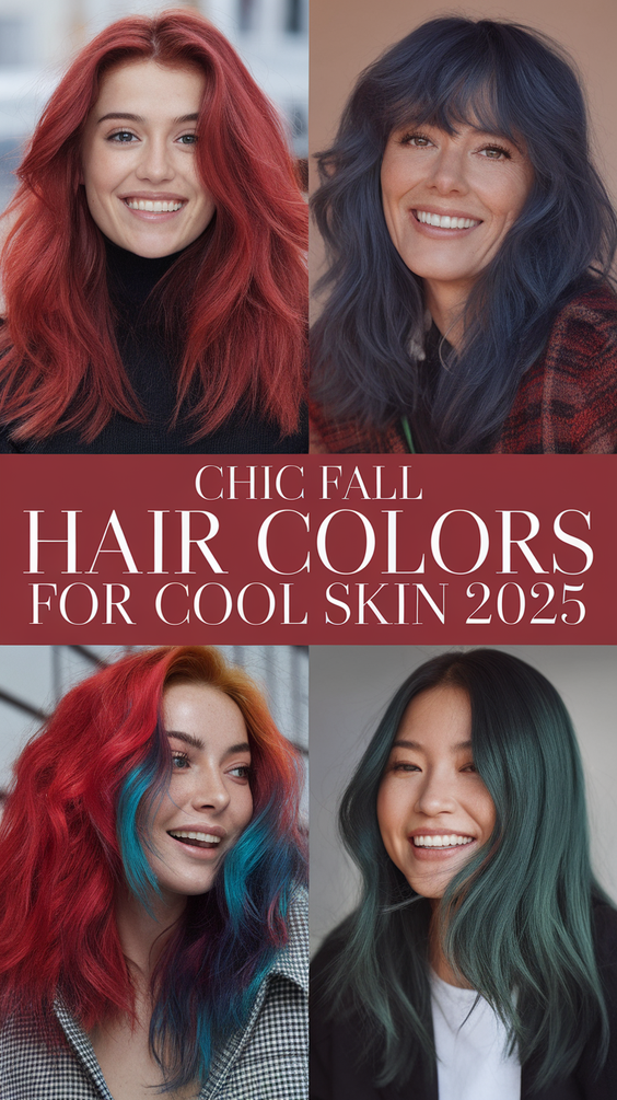 Best Fall Hair Colors for Cool Skin Tones 2025: Top Shades to Try This Autumn for a Flattering Look