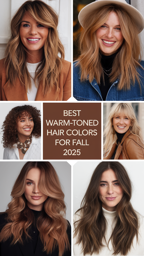 Best 2025 Fall Hair Colors for Warm Skin Tones – Stunning Autumn Shades to Try