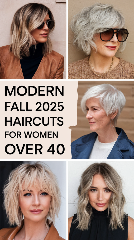 Fall 2025 Haircuts for Women Over 40: Stunning Styles and Trends to Try This Season