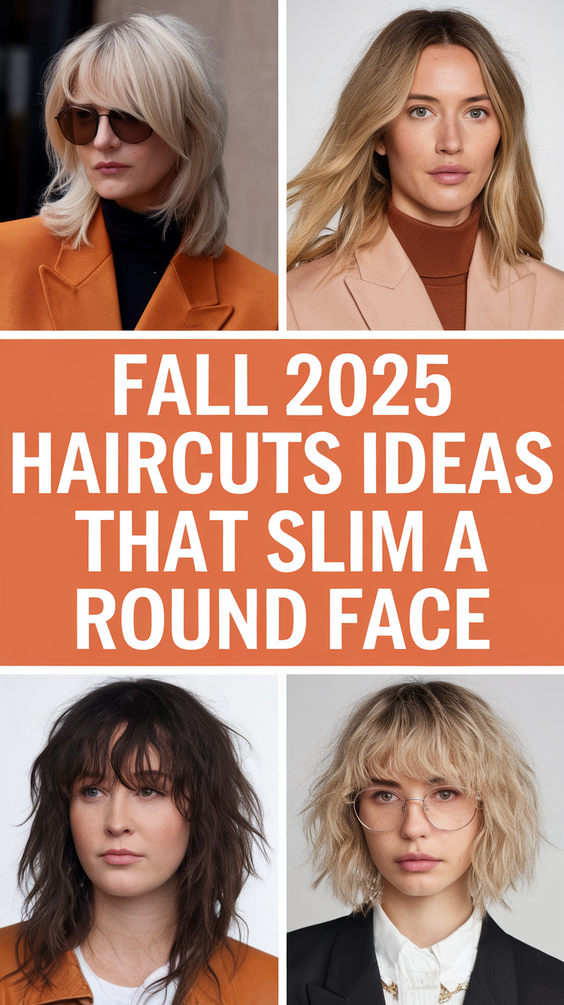 Fall 2025 Haircuts That Slim a Round Face: Best Modern Cuts and Styling Tips for Every Hair Type