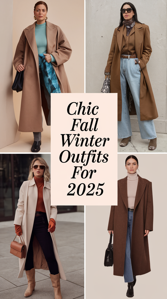 Fall Winter Outfits 2025 Trends: Top Looks for Work, Casual, and Plus Size Inspiration