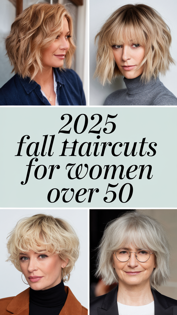 Top Fall 2025 Haircut Trends for Women Over 50: Fresh & Flattering Styles for the New Season