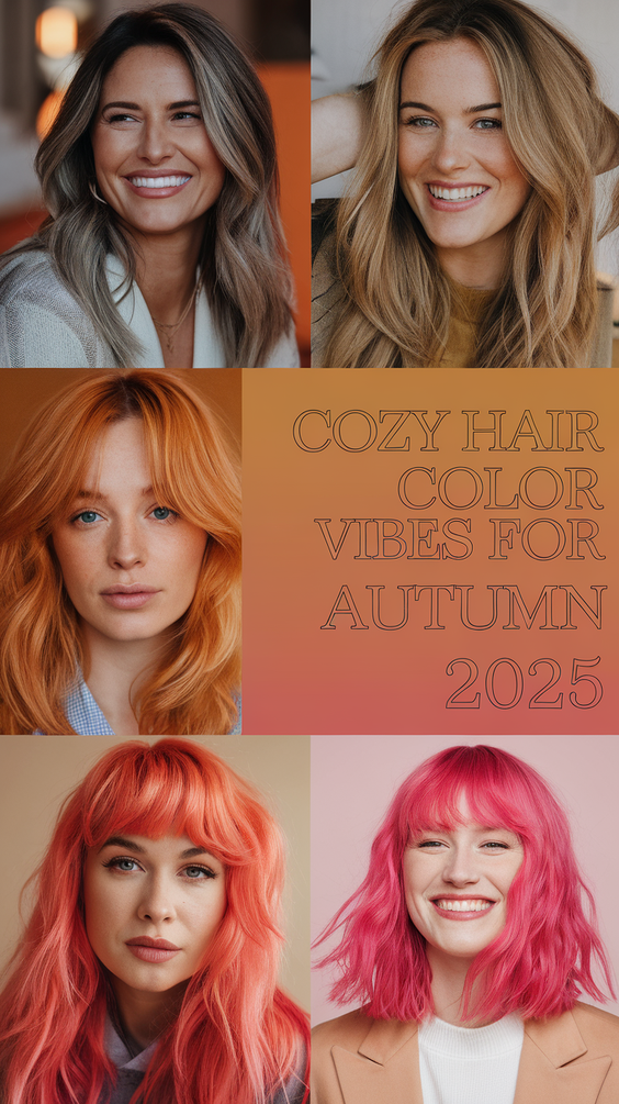 Cozy Hair Color Vibes for Autumn 2025: Top Fall Hair Colors, Highlights & Trends You’ll Love