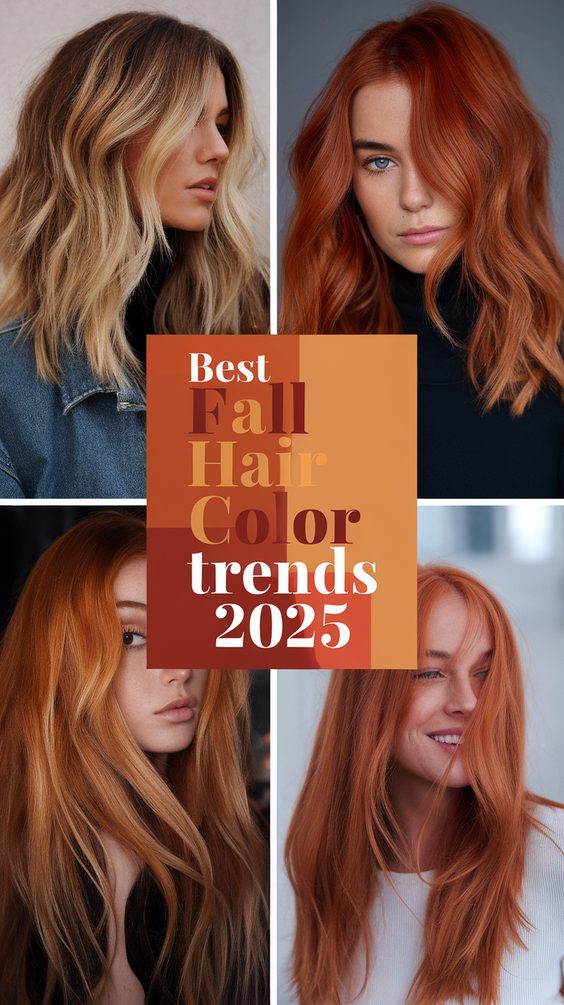 Fall Hair Color Ideas 2025: Trending Shades and Styles for a Bold New Season
