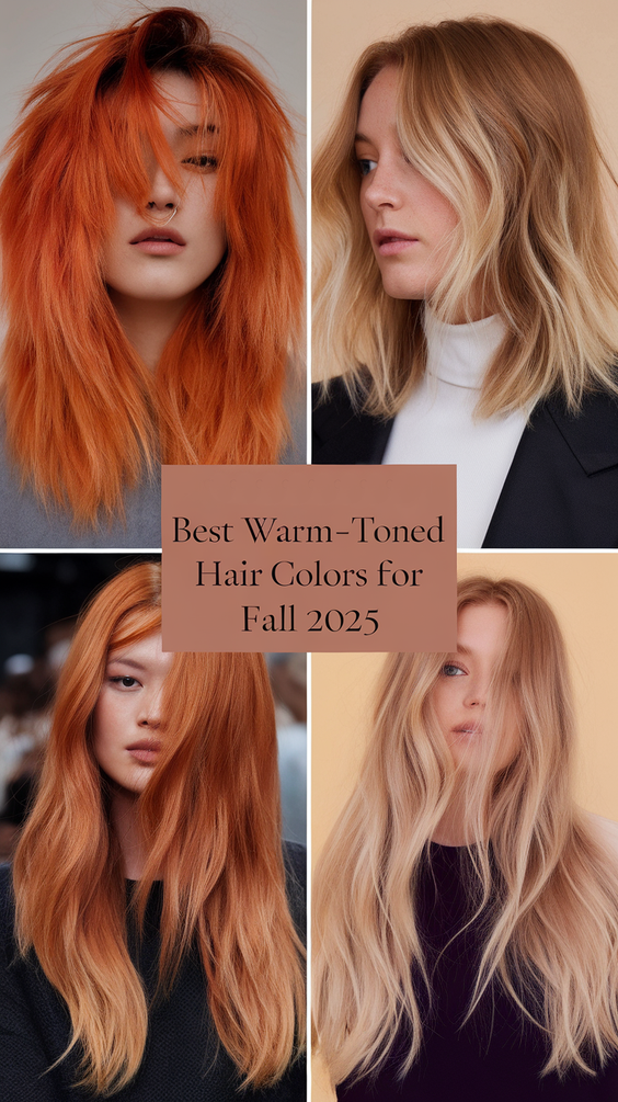 Best 2025 Fall Hair Colors for Warm Skin Tones – Stunning Autumn Shades to Try
