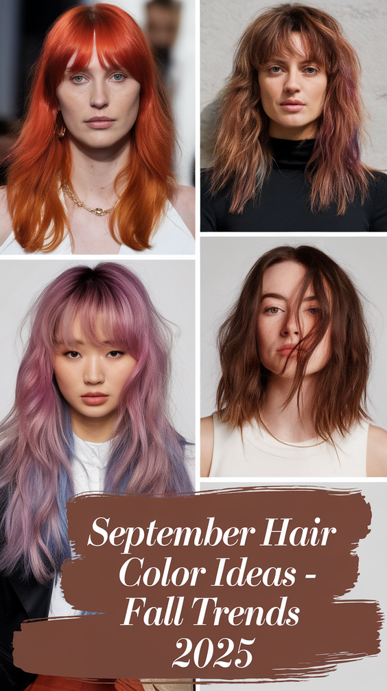 September Hair Color Ideas – Fall Trends for 2025: Hottest Balayage, Ombre & Vibrant Shades Guide