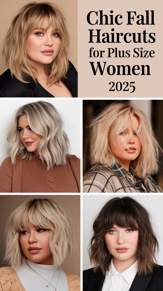 Best Fall 2025 Haircuts for Plus Size Women: Trendy, Flattering, and Confident Looks This Season