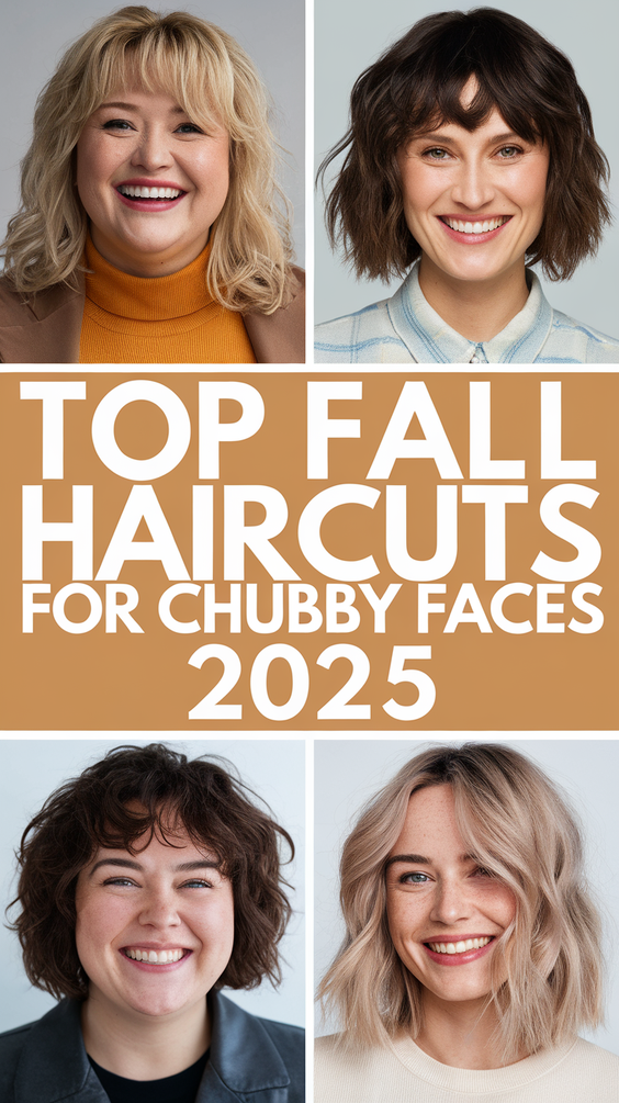 Fall Haircuts for Chubby Faces 2025: Best Styles to Slim and Flatter This Autumn