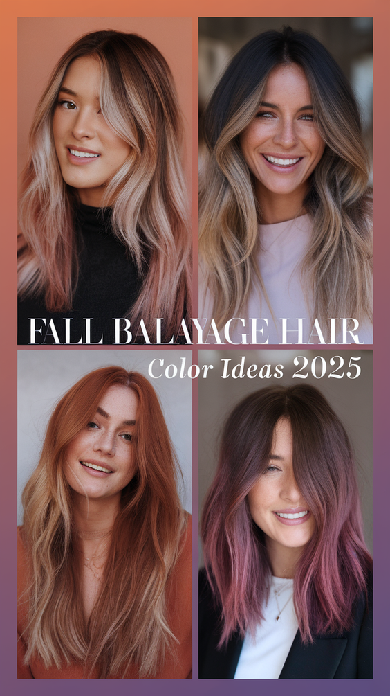 Fall Balayage Hair Color Ideas 2025 for Brunettes, Blondes, and Every Shade in Between