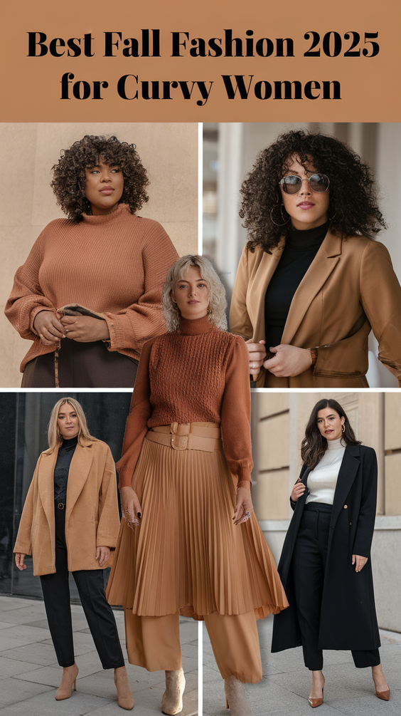 Chic Fall 2025 Outfits for Curvy Women: Trendy & Flattering Styles