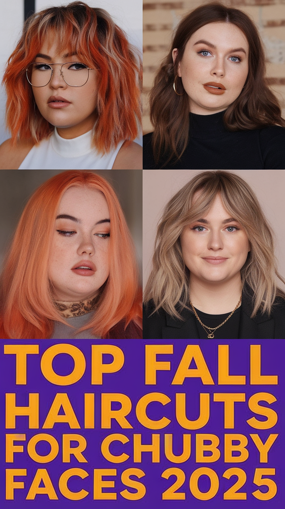 Fall Haircuts for Chubby Faces 2025: Best Styles to Slim and Flatter This Autumn