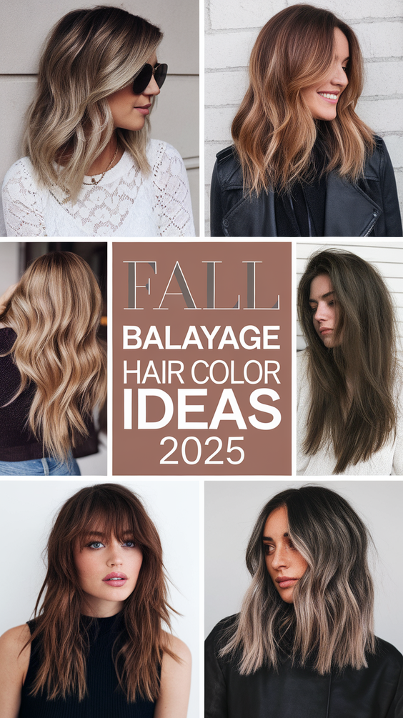 Fall Balayage Hair Color Ideas 2025 for Brunettes, Blondes, and Every Shade in Between