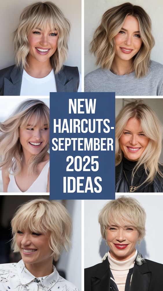 Fresh New Haircuts - September 2025 Ideas for Effortless Fall Style and On-Trend Hair Transformations