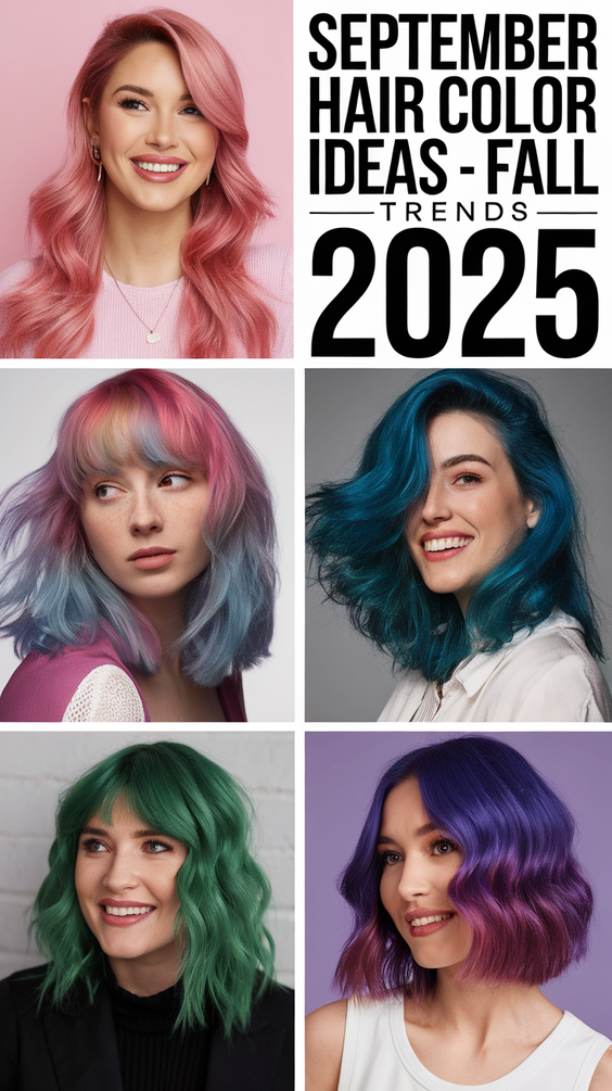 September Hair Color Ideas – Fall Trends for 2025: Hottest Balayage, Ombre & Vibrant Shades Guide