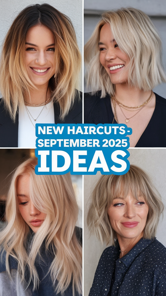 Fresh New Haircuts - September 2025 Ideas for Effortless Fall Style and On-Trend Hair Transformations