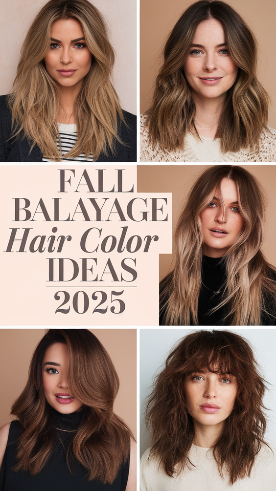 Fall Balayage Hair Color Ideas 2025 for Brunettes, Blondes, and Every Shade in Between