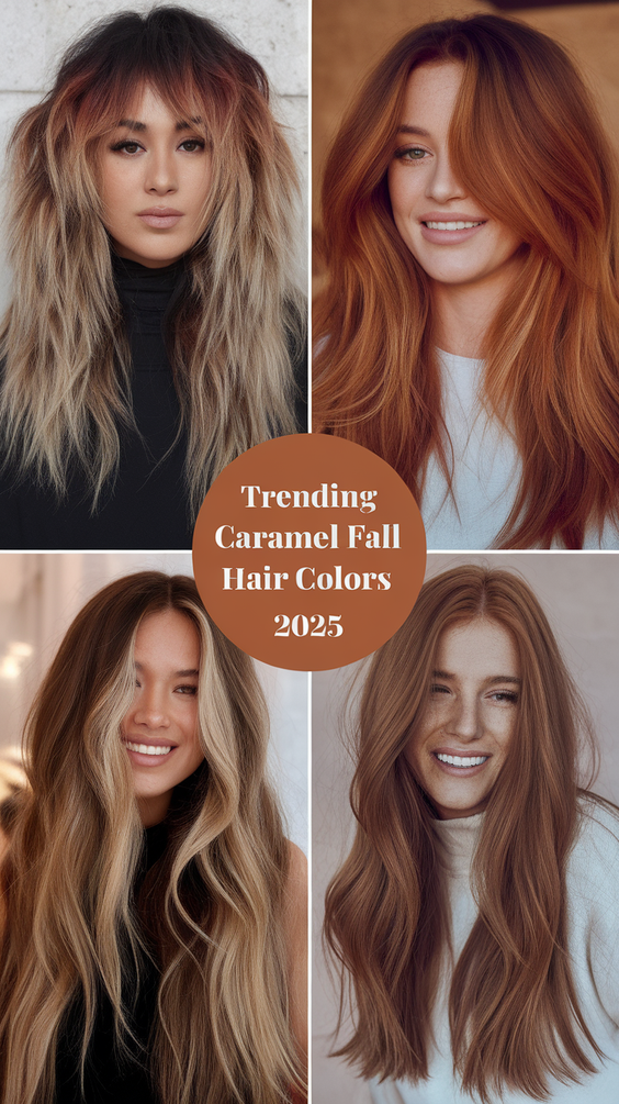 Best Caramel Autumn Fall Hair Colors 2025: Rich, Warm, and Modern Styles for Every Skin Tone