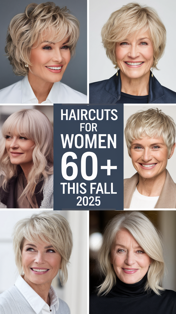 Haircuts for Women 60+ This Fall 2025: Timeless and Modern Looks to Inspire Your Next Salon Visit