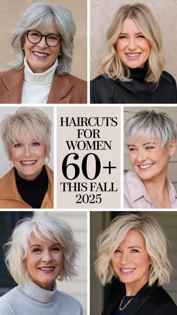 Haircuts for Women 60+ This Fall 2025: Timeless and Modern Looks to Inspire Your Next Salon Visit