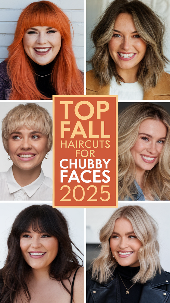 Fall Haircuts for Chubby Faces 2025: Best Styles to Slim and Flatter This Autumn