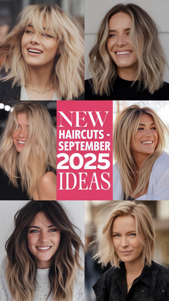 Fresh New Haircuts - September 2025 Ideas for Effortless Fall Style and On-Trend Hair Transformations