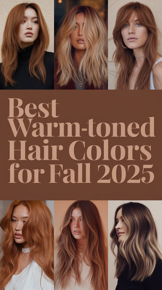 Best 2025 Fall Hair Colors for Warm Skin Tones – Stunning Autumn Shades to Try