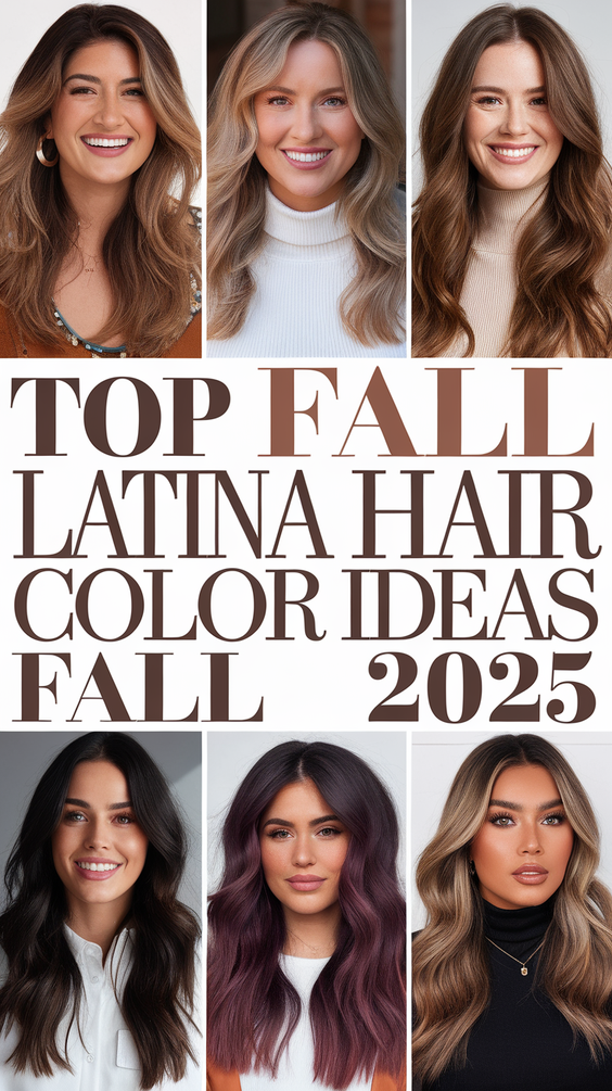 2025 Fall Latina Hair Color Ideas: Best Trends for Brown Skin, Brunettes, and Bold Blondes