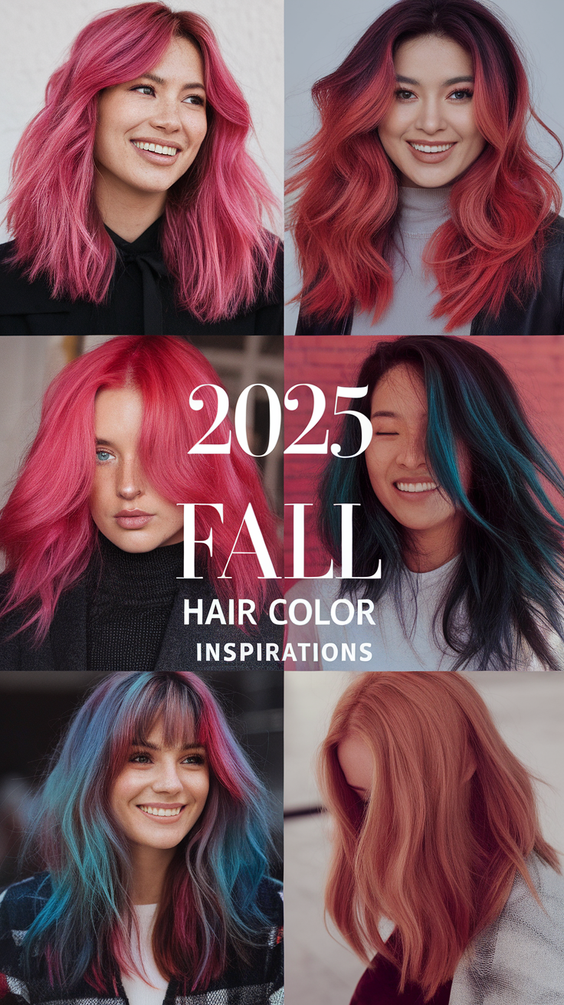 Cute Fall Hair Colors 2025: Trendy Brunettes, Blondes, and Short Hair Color Ideas for the Season