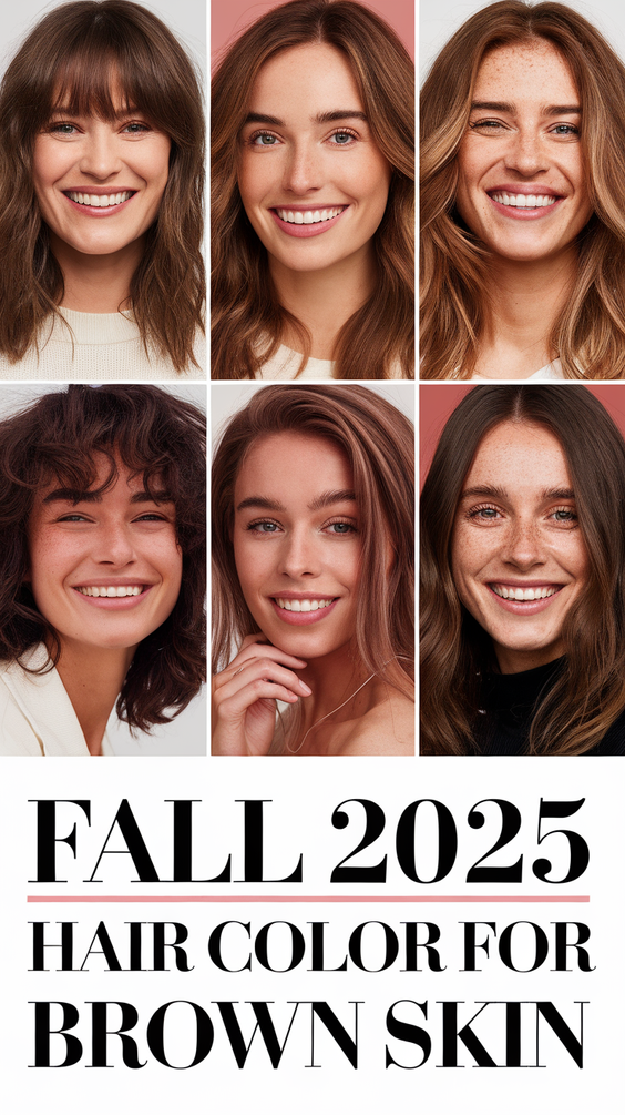 Fall Hair Color for Brown Skin 2025: Hottest Shades and Trends for a Gorgeous Autumn Makeover