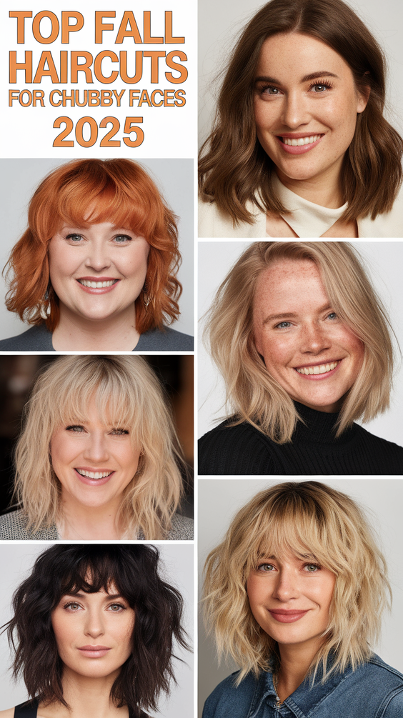 Fall Haircuts for Chubby Faces 2025: Best Styles to Slim and Flatter This Autumn