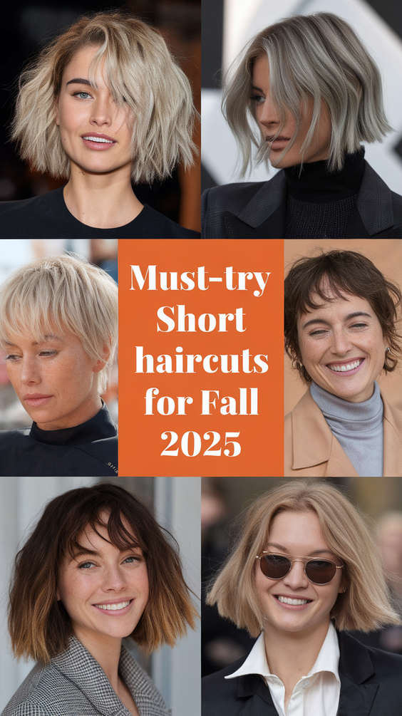 Must-Try Short Haircuts for Fall 2025: The Hottest Trends and Inspiring Looks for Every Woman