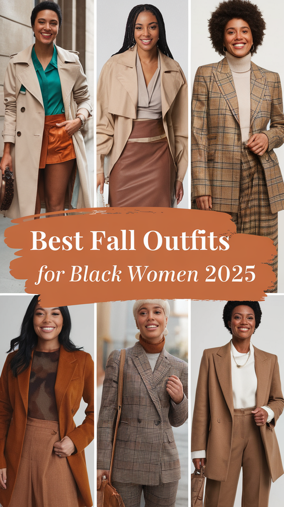 Fall Outfits for Black Women 2025: Cozy, Chic, and Trendy Looks for Every Occasion This Season