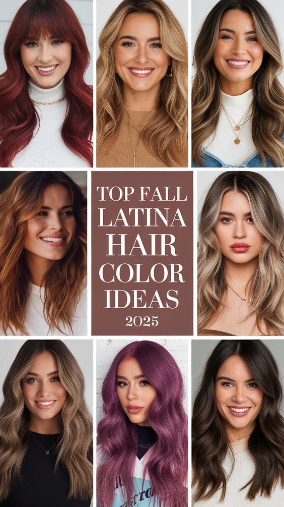 2025 Fall Latina Hair Color Ideas: Best Trends for Brown Skin, Brunettes, and Bold Blondes